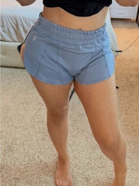 FP Movement by‎ Free People Dusty Blue Athletic Running Shorts NWOT